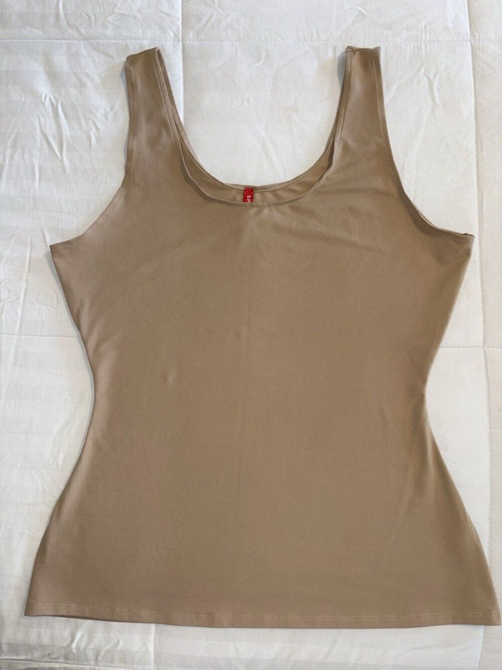 New Spanx Socialight Tank Top Natural Glam Sz 2X